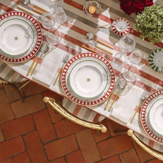 Vajilla de 24 piezas de porcelana | La Stella