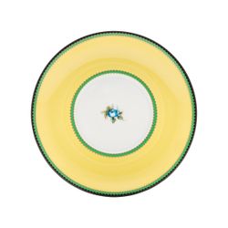 Tasse à thé en porcelaine avec soucoupe multicolore, 14,9 x 14,9 x 6,7 cm | Herança