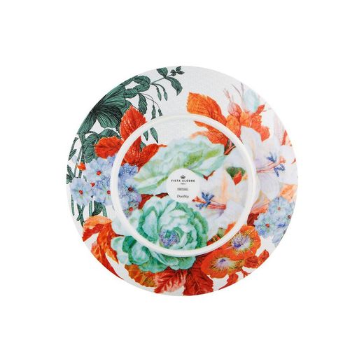 18-piece porcelain tableware in multicolor | Duality