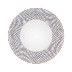 18-piece porcelain tableware in multicolor | Maya