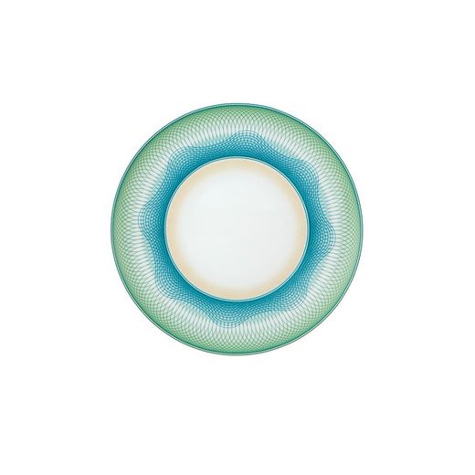 Vaisselle en porcelaine 18 pièces multicolore | Trésors