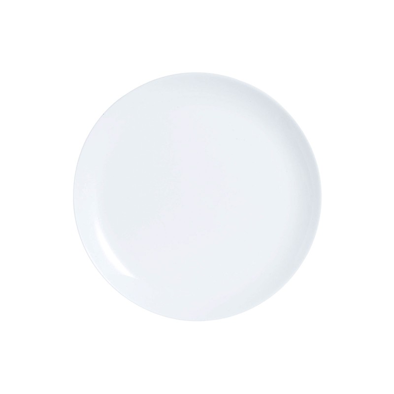 Assiette Plate Diwali Luminarc Blanc Cm Qechic
