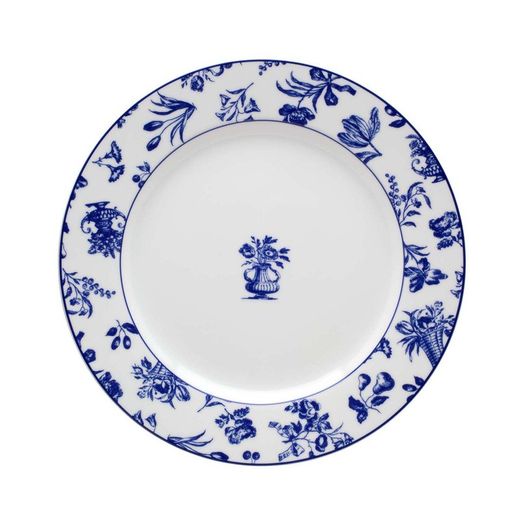 Porseleinen Dinerbord Chintz Blauw, Ø26,6x2,4 cm