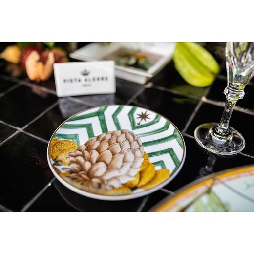 Amazónia porslinsbröd tallrik, Ø16,2x1,8 cm