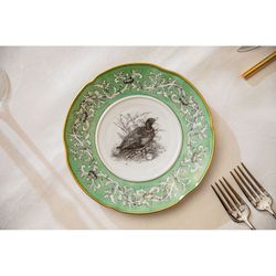 Assiette à pain en porcelaine Casa de Alba, Ø17.8x1.9 cm