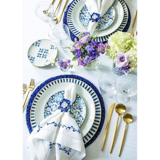 Assiette à pain en porcelaine Transatlântica, Ø16,2x1,8 cm