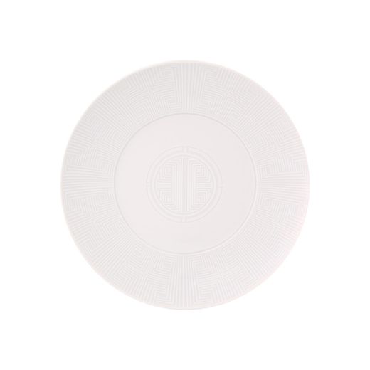 Piatto da pane in porcellana bianca, 16,9 x 16,9 x 1,7 cm | Eternal