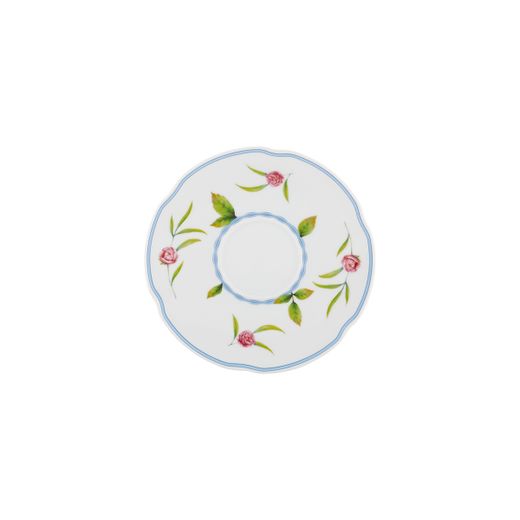 Service de 2 tasses et soucoupes en porcelaine multicolore, 16 x 16 x 9,8 cm | Bridgerton
