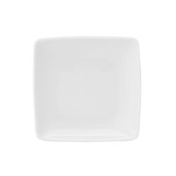 Carré Whité Porzellan Dessertteller, Ø21,2x2,6 cm