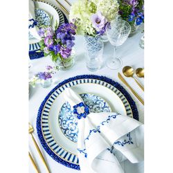 Assiette à dessert en porcelaine Transatlântica, Ø19,7x2,1 cm