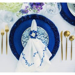 Assiette à dessert en porcelaine Transatlântica, Ø19,7x2,1 cm