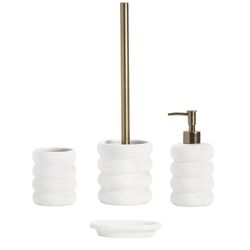 White dolomite 3-piece bathroom set | Dolomite