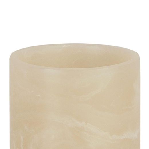 Pink marble effect bathroom set, 4 pieces | Cloudy