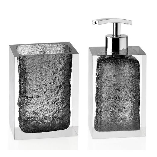 Zestaw do kąpieli Ice Black, 2 sztuki