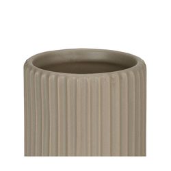 Brązowy ceramiczny zestaw łazienkowy