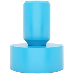 Tavolotto light blue silicone table lamp holder,? 8.4 x 11.3 cm
