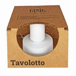 Suporte para abajur de mesa de silicone Tavolotto branco ,? 8,4 x 11,3 cm