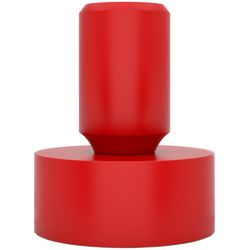Suporte para abajur de mesa de silicone Tavolotto vermelho ,? 8,4 x 11,3 cm