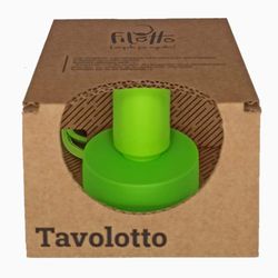Suporte para abajur de mesa de silicone Tavolotto verde ,? 8,4 x 11,3 cm