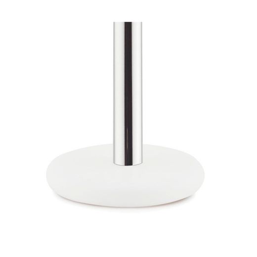 Porte-rouleau avec base blanche, Ø14 x 33 cm