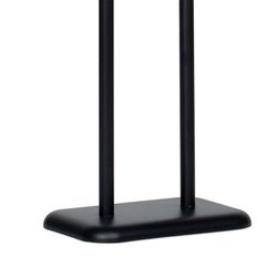 Black Metal Toilet Roll Holder, 20x13x60cm