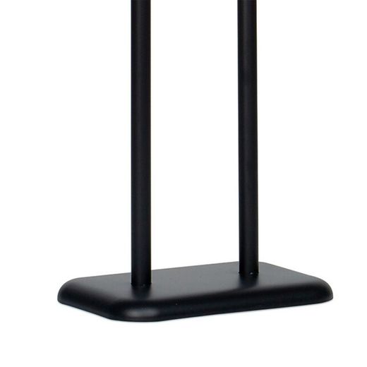 Black Metal Toilet Roll Holder, 20x13x60cm