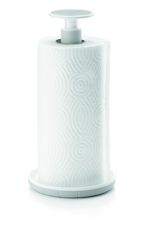 Push & Stop Grauer Küchenhalter aus der Active Design-Serie
