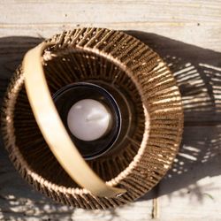 Bougeoir en papier, Ø31x37cm