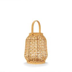 Κηροπήγιο Rattan, Ø23x29cm