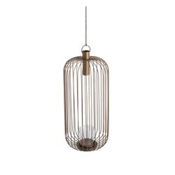 Iron candle holder 24x24x59 cm