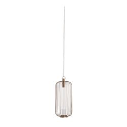 Iron candle holder 24x24x59 cm