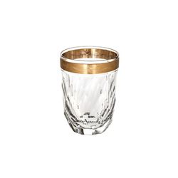 Kurzes Whiskyglas aus Klarglas, Ø 8,5 x 8 cm | Sansibar