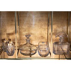 Kurzes Whiskyglas aus Klarglas, Ø 8,5 x 8 cm | Sansibar