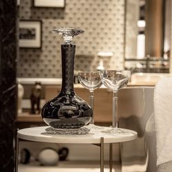 Kurzes Whiskyglas aus Klarglas, Ø 8,5 x 8 cm | Sansibar