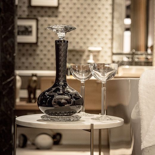 Kurzes Whiskyglas aus Klarglas, Ø 8,5 x 8 cm | Sansibar