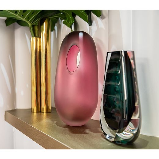 Kurzes Whiskyglas aus Klarglas, Ø 8,5 x 8 cm | Sansibar