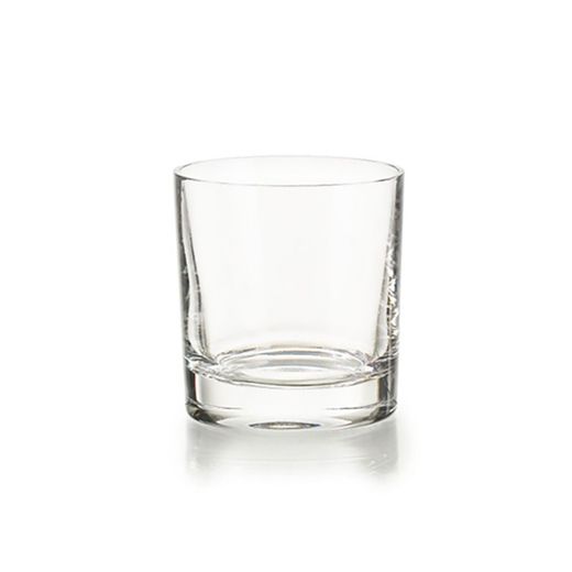 Kurzes Whiskyglas aus Klarglas, Ø 8,5 x 8 cm | Sansibar