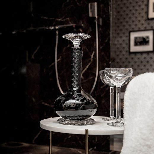 Kurzes Whiskyglas aus Klarglas, Ø 8,5 x 8 cm | Sansibar