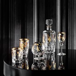 Kurzes Whiskyglas aus Klarglas, Ø 8,5 x 8 cm | Sansibar