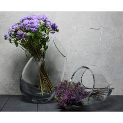 Kurzes Whiskyglas aus Klarglas, Ø 8,5 x 8 cm | Sansibar