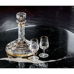 Kurzes Whiskyglas aus Klarglas, Ø 8,5 x 8 cm | Sansibar