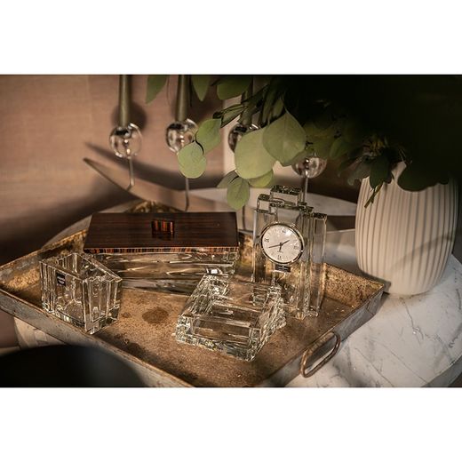 Kurzes Whiskyglas aus Klarglas, Ø 8,5 x 8 cm | Sansibar