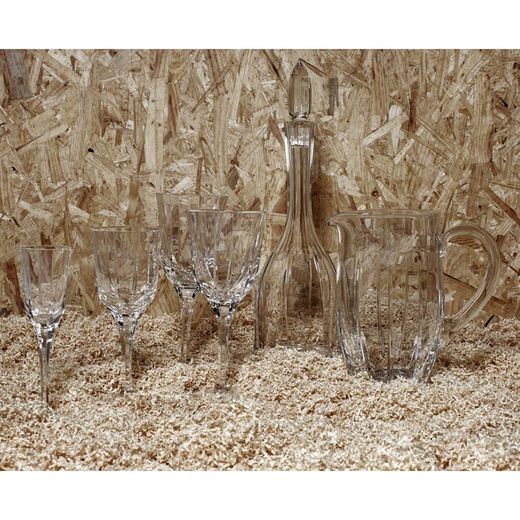 Kurzes Whiskyglas aus Klarglas, Ø 8,5 x 8 cm | Sansibar