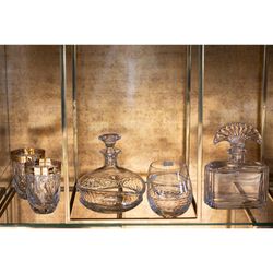 Kurzes Whiskyglas aus Klarglas, Ø 8,5 x 8 cm | Sansibar