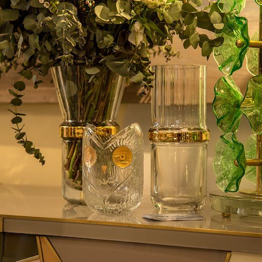 Kurzes Whiskyglas aus Klarglas, Ø 8,5 x 8 cm | Sansibar