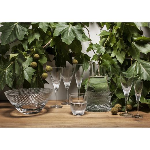 Kurzes Whiskyglas aus Klarglas, Ø 8,5 x 8 cm | Sansibar