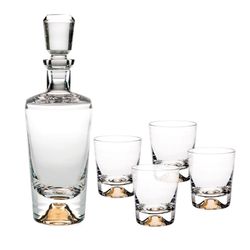 Kurzes Whiskyglas aus Klarglas, Ø 8,5 x 8 cm | Sansibar