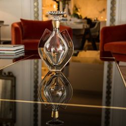 Kurzes Whiskyglas aus Klarglas, Ø 8,5 x 8 cm | Sansibar