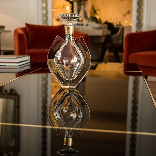 Kurzes Whiskyglas aus Klarglas, Ø 8,5 x 8 cm | Sansibar