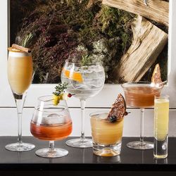 Kurzes Whiskyglas aus Klarglas, Ø 8,5 x 8 cm | Sansibar